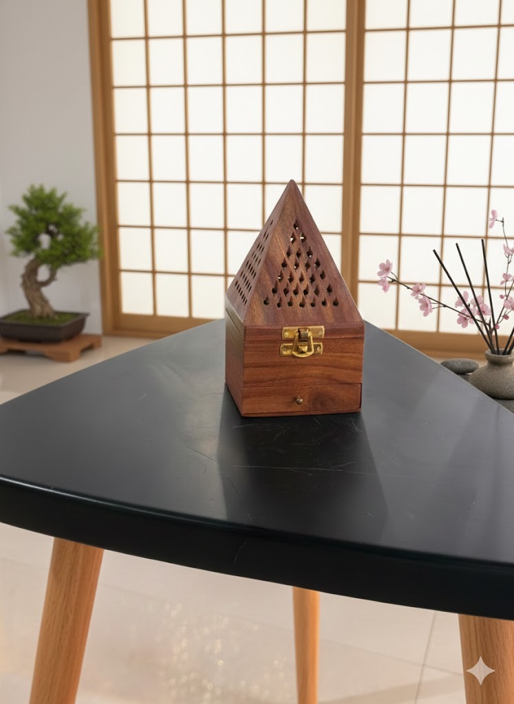 PYRAMID BURNER BOX
