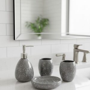 CERAMIC BATHROOM SET